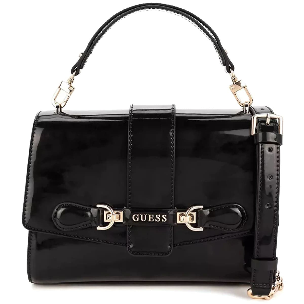 حقيبة كروس بودي سوداء من جيس Guess للنساء Hwpg9500200