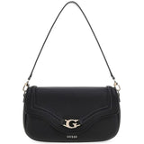 حقيبة يد نسائية سوداء من Guess ، حقيبة كتف Hwbg7993200