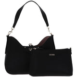حقيبة كتف نسائية سوداء من جيس Guess ، موديل Hwevg839002