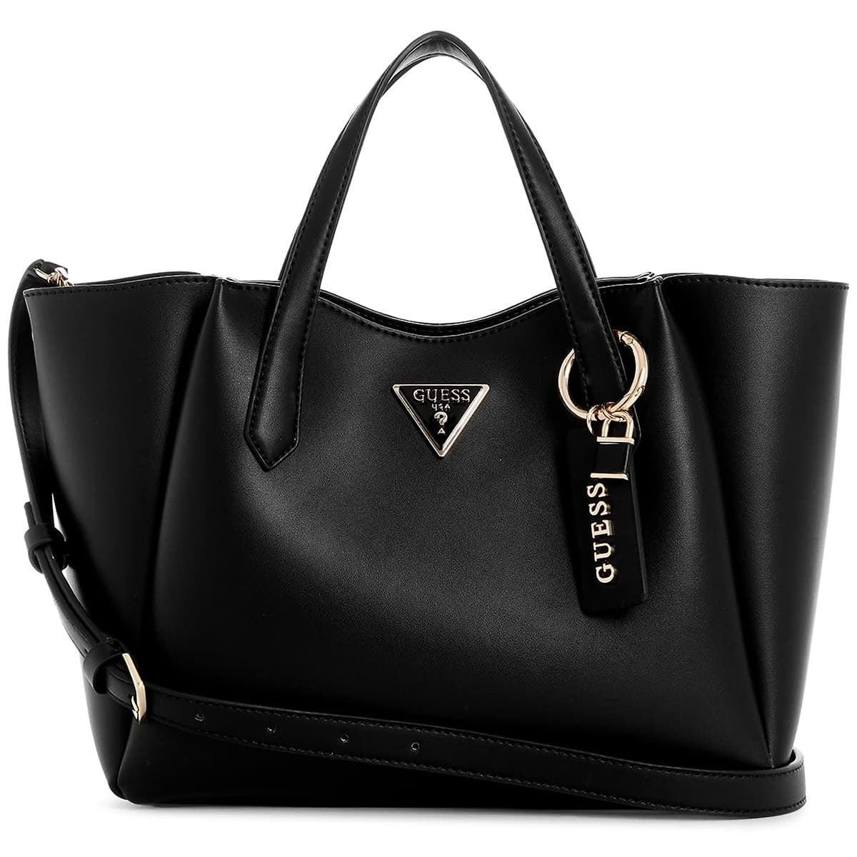 حقيبة كتف نسائية سوداء من جيس Guess ، موديل HWVG9309060