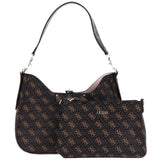 حقيبة كتف نسائية بنية اللون من جيس Guess ، موديل Hwesg839002