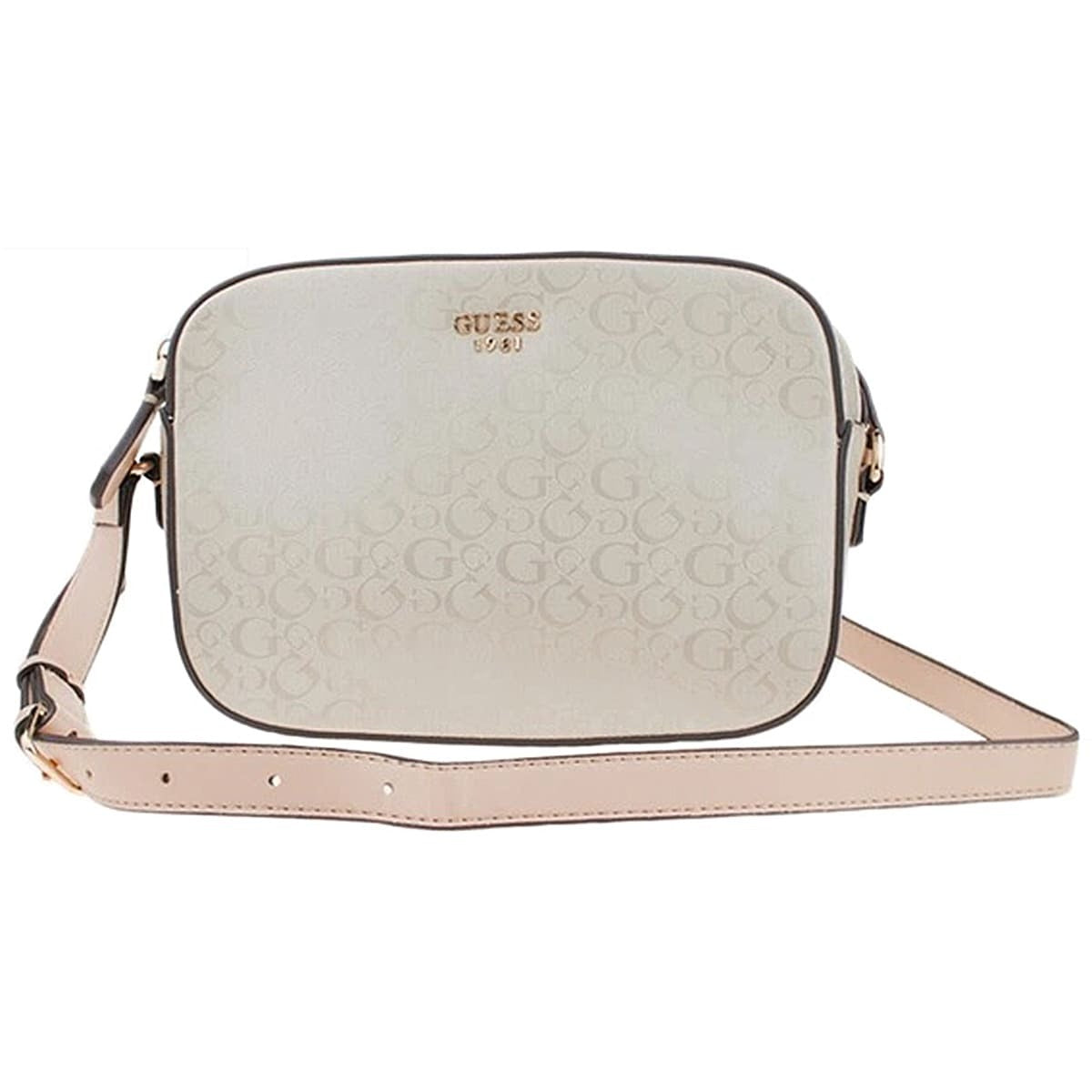 حقيبة كروسبودي بيضاء من جيس Guess للنساء طراز H2000029517624