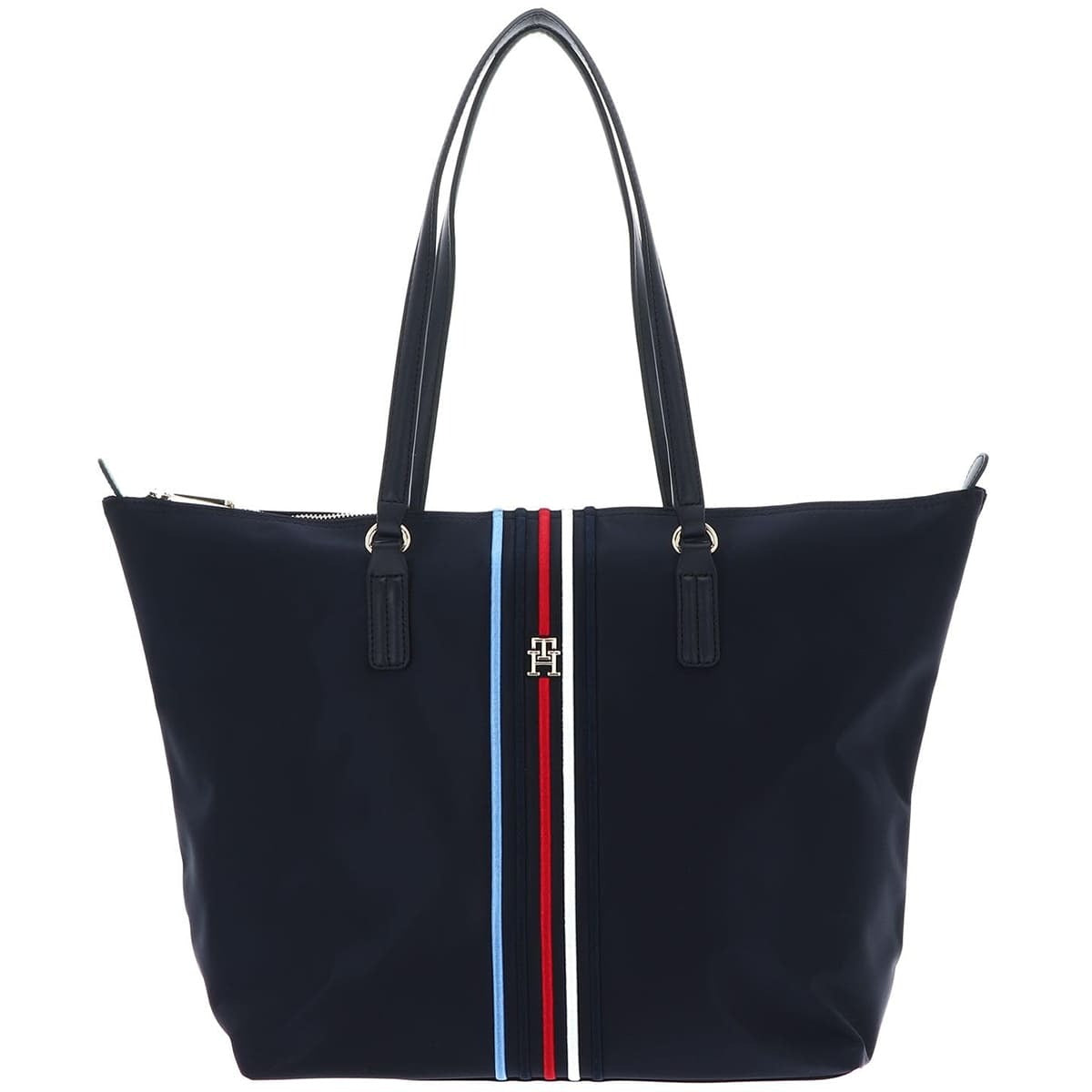 حقيبة يد نسائية من تومي هيلفيغر، لون أزرق داكن ، رقم الموديل AW0AW15981DW6