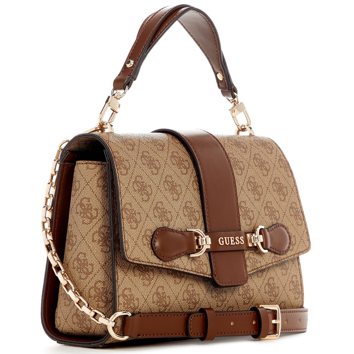 حقيبة يد نسائية من جيس Guess ، لون بني بيج فاتح ، موديل Hwsg9500200