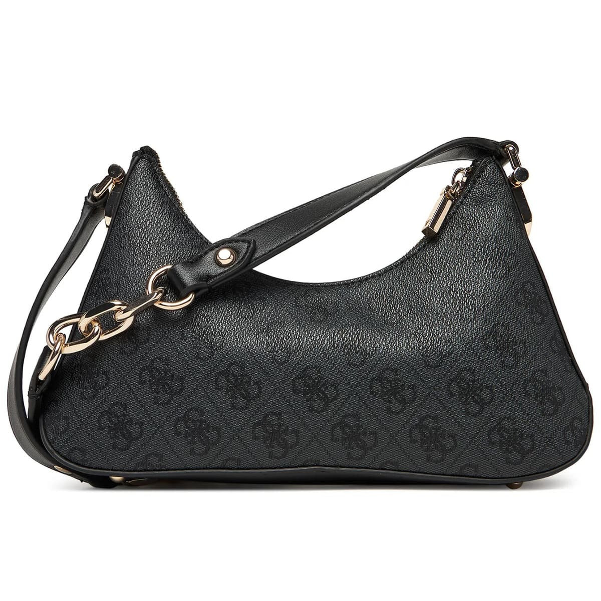 حقيبة كتف نسائية من جيس Guess باللون الأسود الفحمي Hwsg7993730 Clo