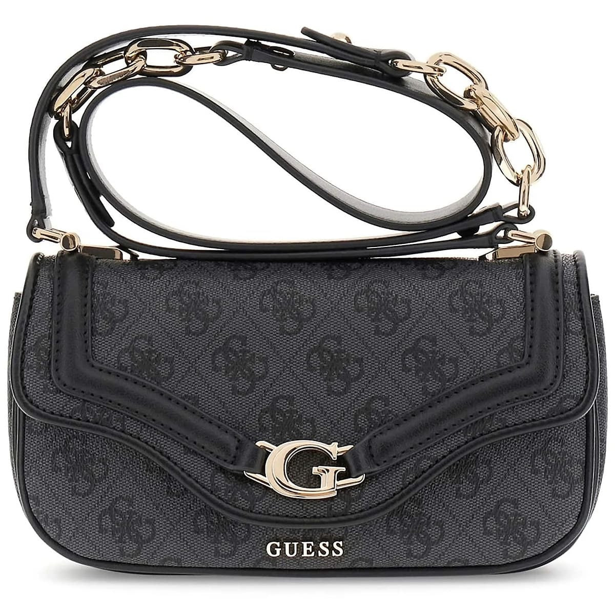 حقيبة كروسبودي Guess نسائية سوداء بشعار من جيس Hwsg7993790 Clo