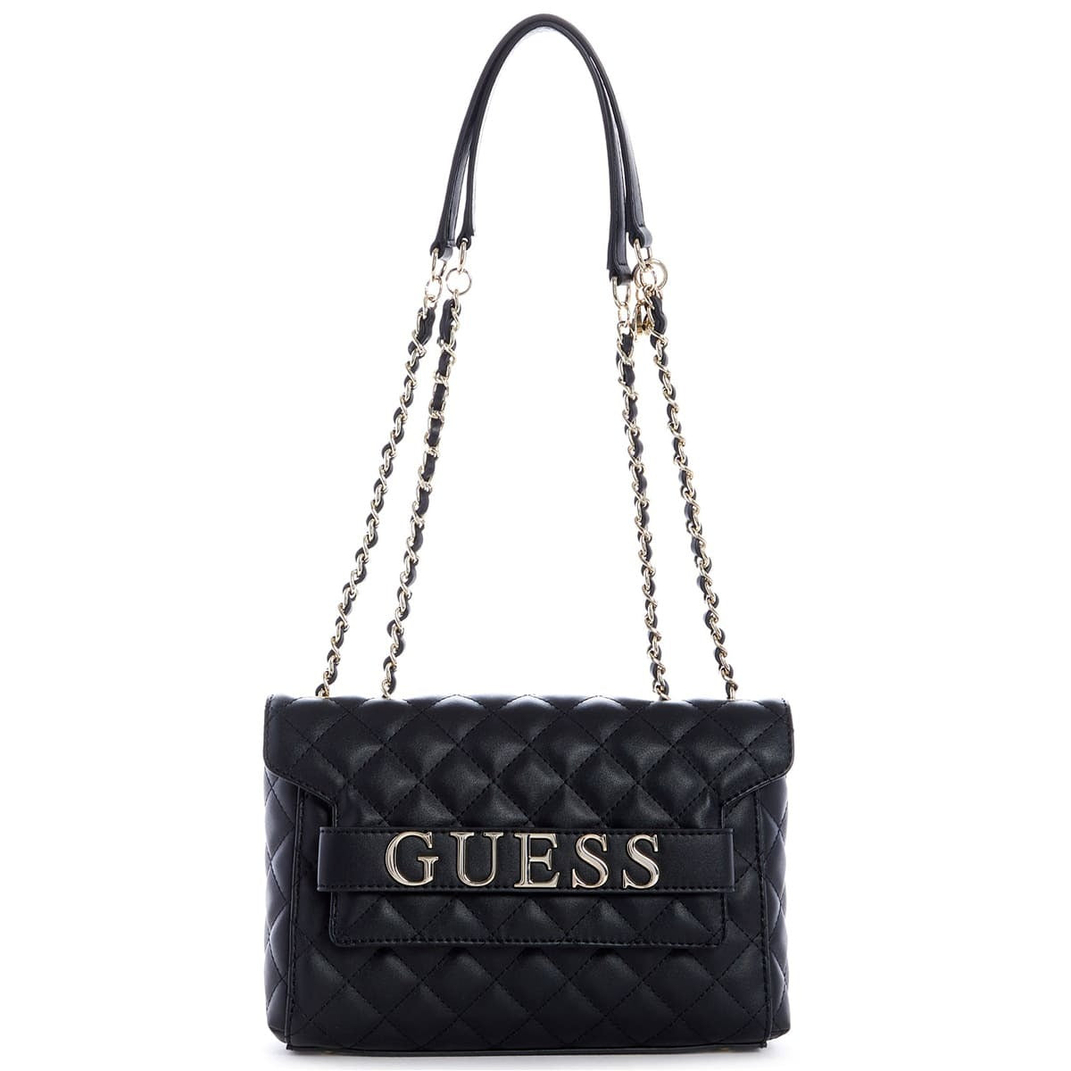حقيبة كروسبودي سوداء من Guess للنساء Hwvg7970210Bla