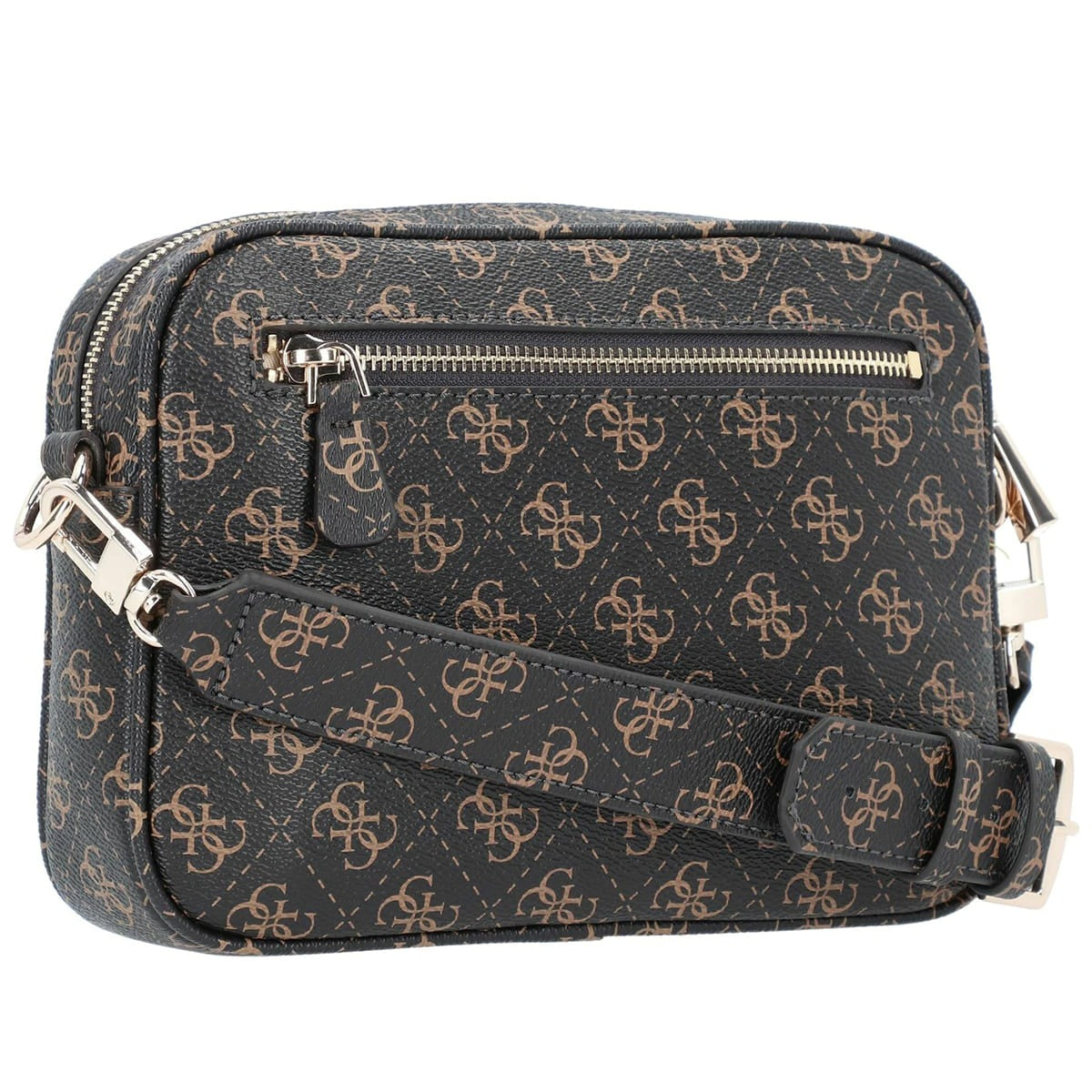 حقيبة كروس بودي بنية اللون من Guess للنساء Hwqg8778140