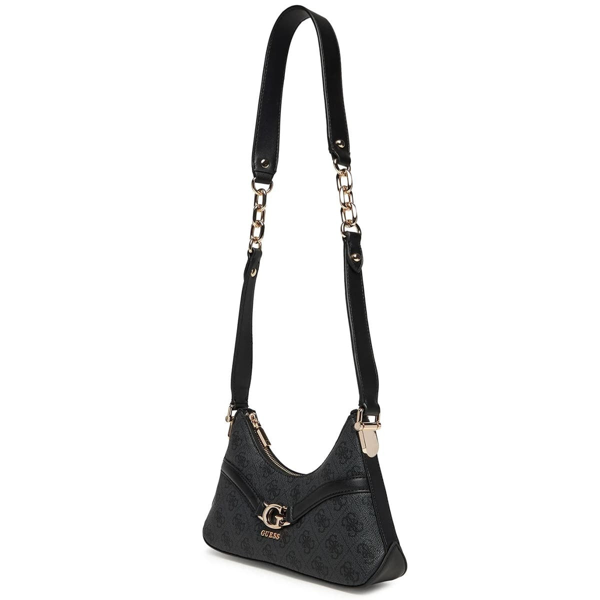 حقيبة كتف نسائية من جيس Guess باللون الأسود الفحمي Hwsg7993730 Clo