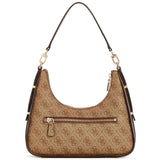 حقيبة كتف نسائية من جيس Guess ، لون بني فاتح ، شعار لاتيه ، موديل Hwsg9000180