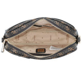 حقيبة كروس بودي بنية اللون من Guess للنساء Hwqg8778140
