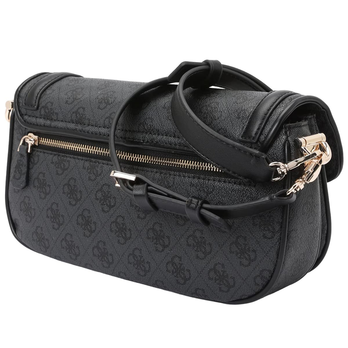 حقيبة كروسبودي Guess نسائية سوداء بشعار من جيس Hwsg7993790 Clo