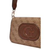 حقيبة كتف نسائية من جيس Guess بلون بني لاتيه ، موديل Hwesg951320