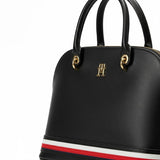 حقيبة كتف نسائية سوداء من تومي هيلفيغر Aw0Aw10453
