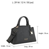 حقيبة يد نسائية سوداء من جيس Guess ، موديل SA917706