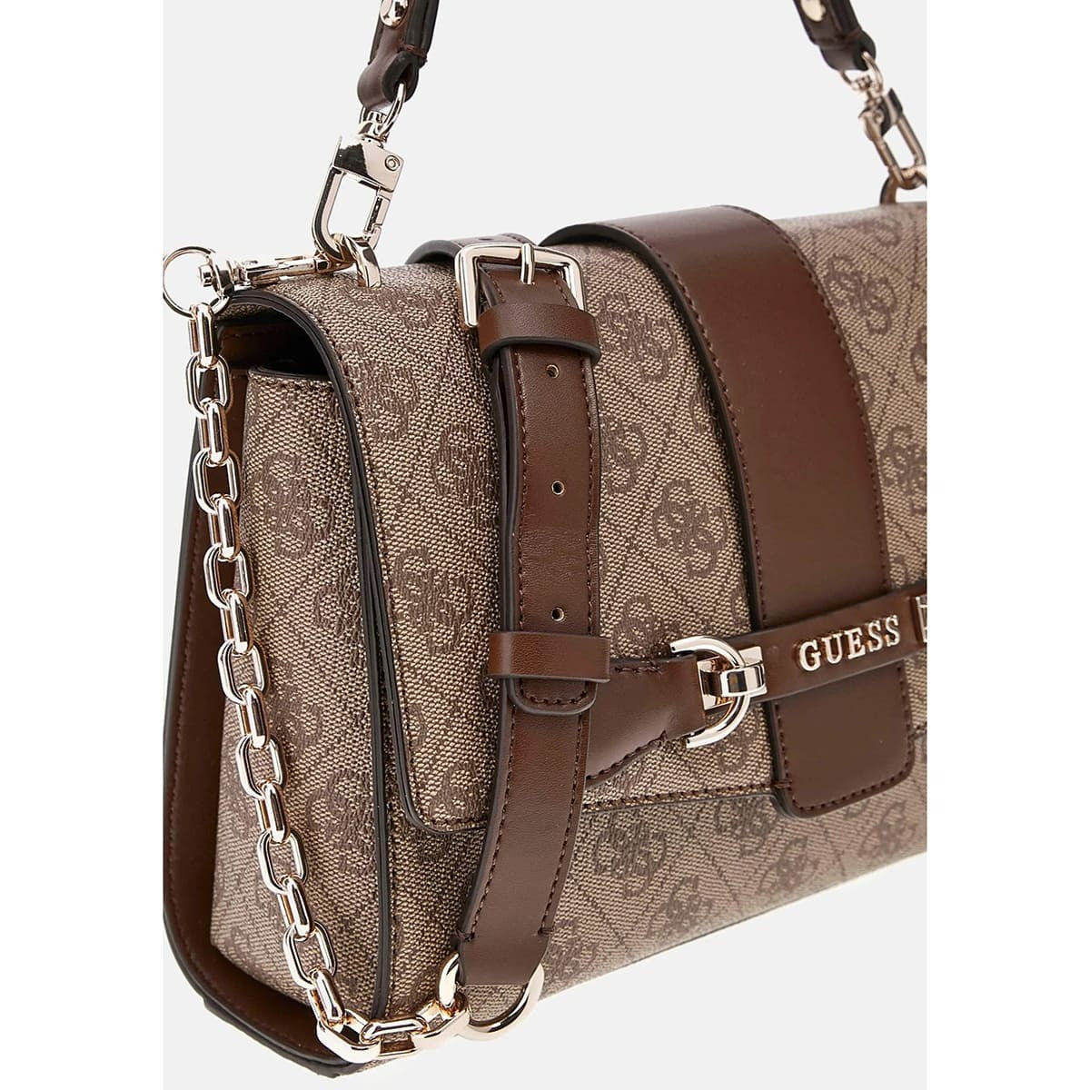 حقيبة يد نسائية من جيس Guess ، لون بني بيج فاتح ، موديل Hwsg9500200