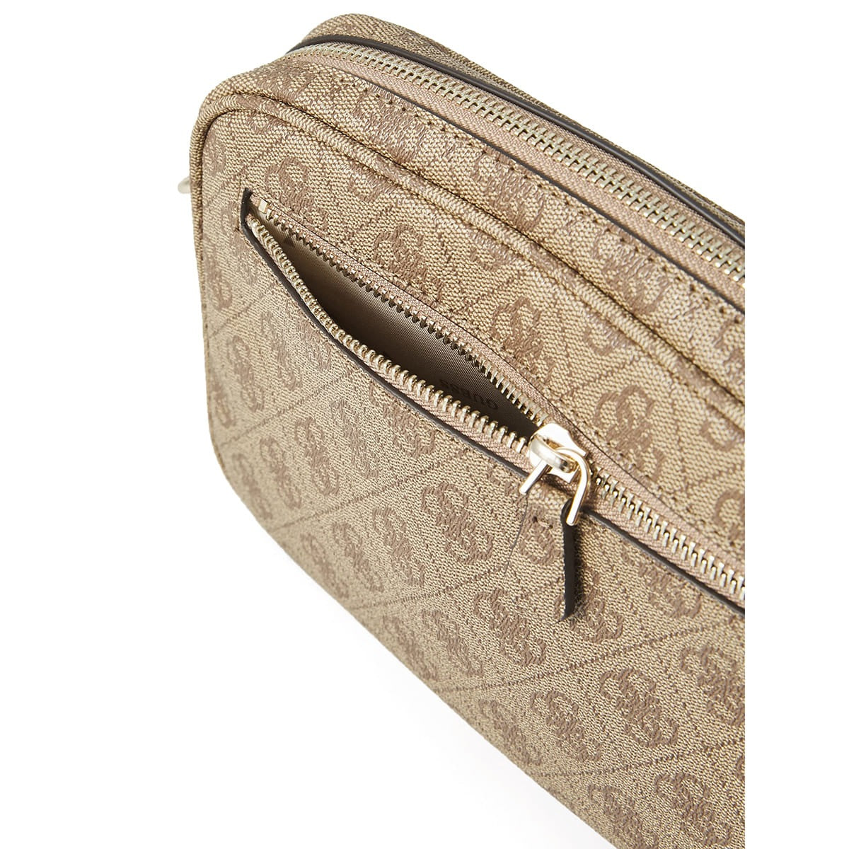 حقيبة كروس بودي نسائية من جيس Guess بلون بني لاتيه ، موديل Hwsg87 78140