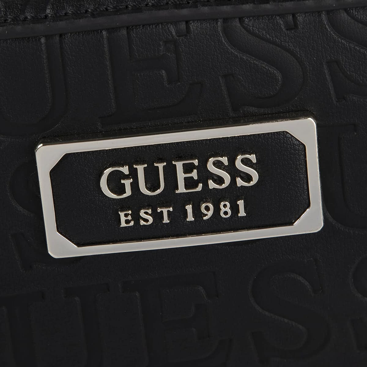 حقيبة كروسبودي سوداء من جيس Guess للنساء موديل Hwvd66 91120Bla