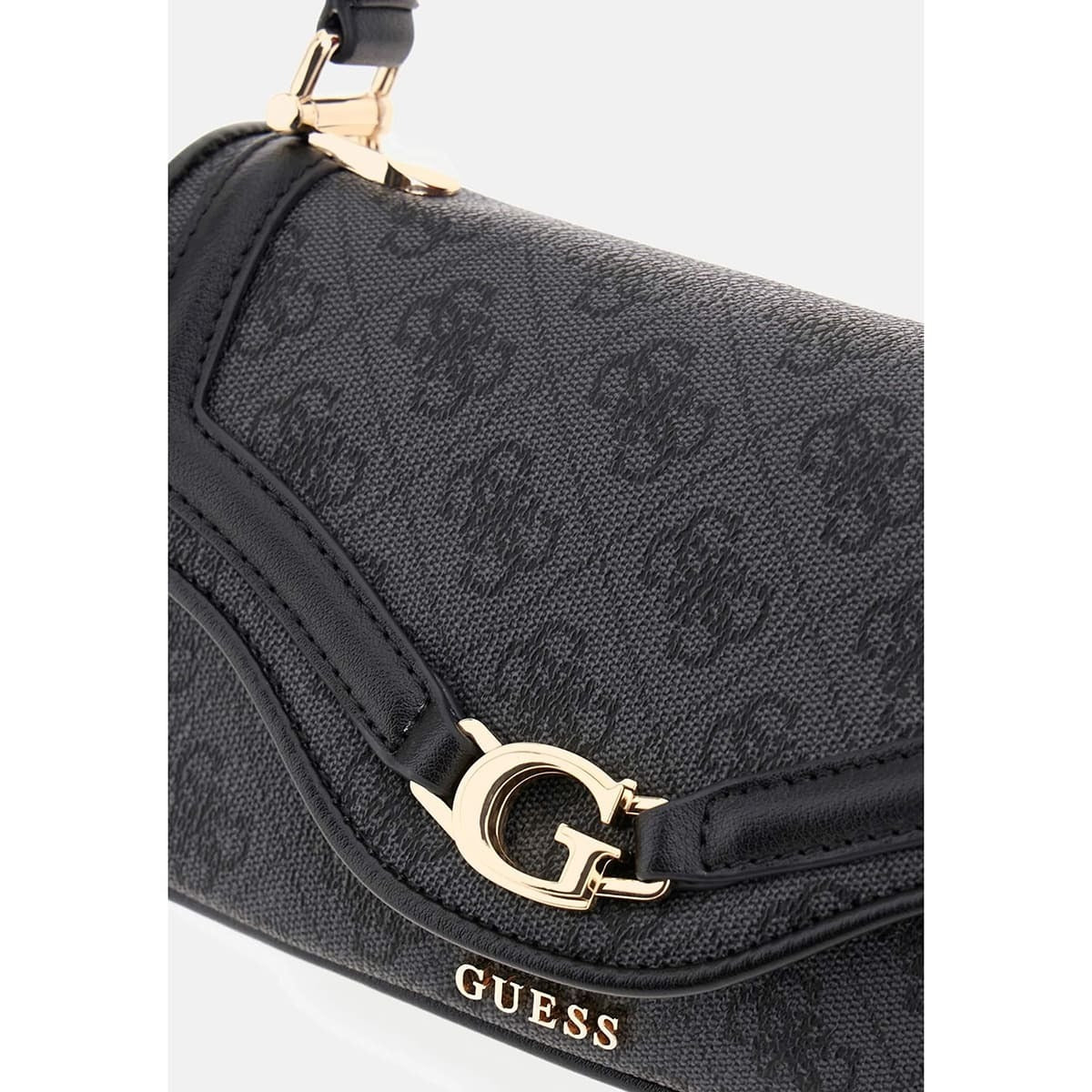 حقيبة كروسبودي Guess نسائية سوداء بشعار من جيس Hwsg7993790 Clo