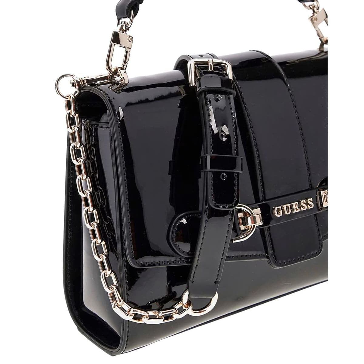 حقيبة كروس بودي سوداء من جيس Guess للنساء Hwpg9500200