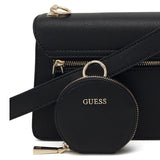 حقيبة كروسبودي نسائية سوداء من جيس Guess ، رقم الموديل Hwevg873719