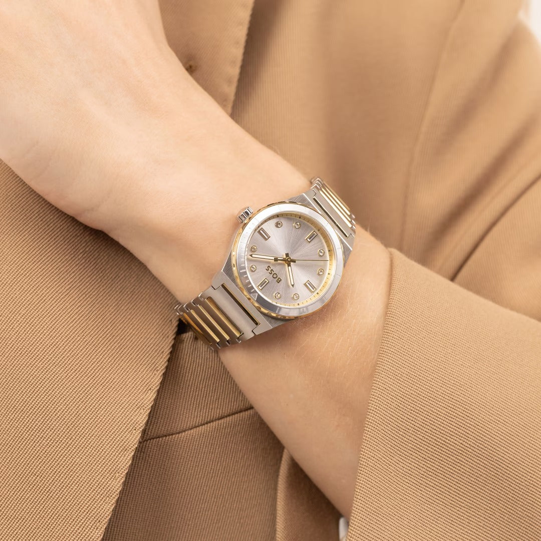 Hugo Boss Candor Bicolour ladies watch | 1502790
