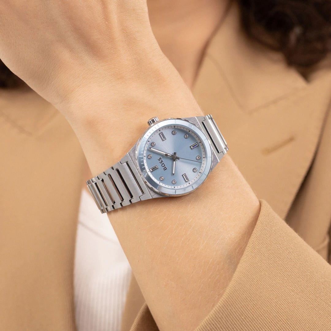 Hugo Boss Candor Silvery ladies watch | 1502786