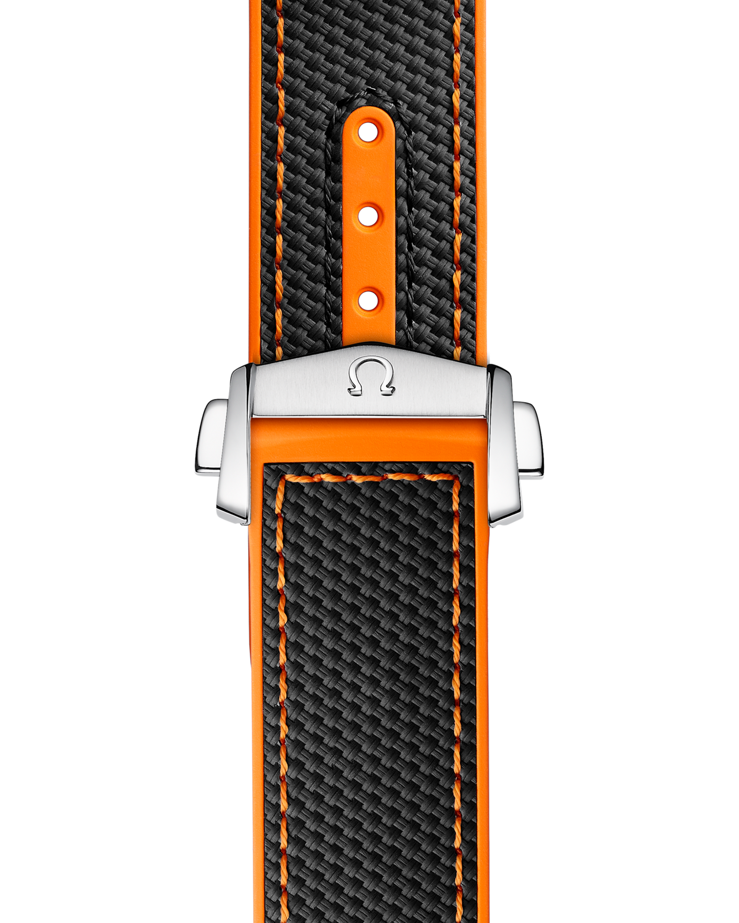 Omega Seamaster Planet Ocean 600M 43.5 mm, steel on rubber strap