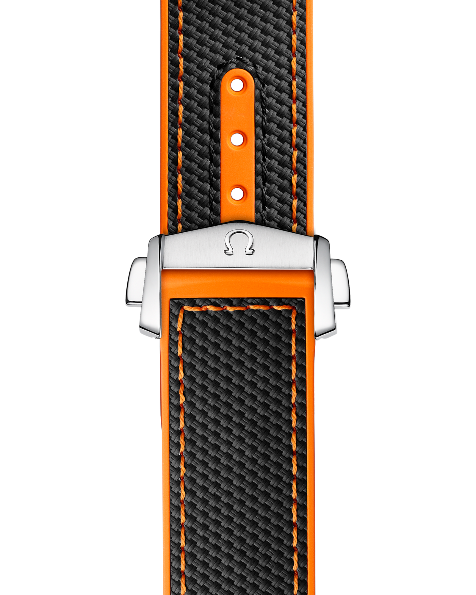 Omega Seamaster Planet Ocean 600M 43.5 mm, steel on rubber strap