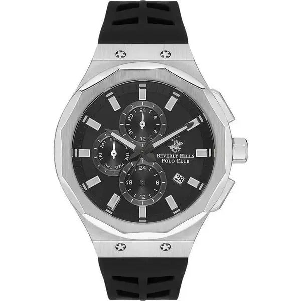 Beverly Hills Polo Club Men’s Multi Function Black Dial Watch – BP3535X.351