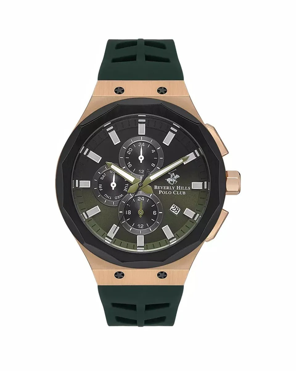 Beverly Hills Polo Club Men’s Multi Function Dark Blue Dial Watch – BP3535X.875