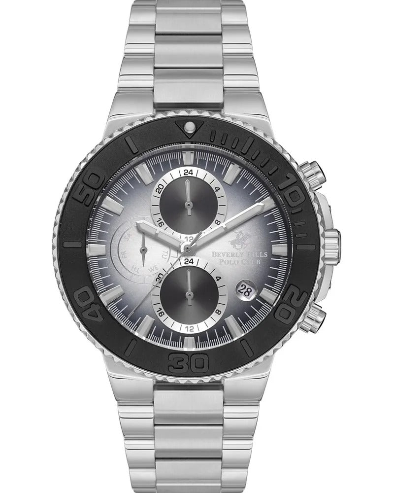 Beverly Hills Polo Club Men’s Multi Function Gray Dial Watch – BP3540X.340
