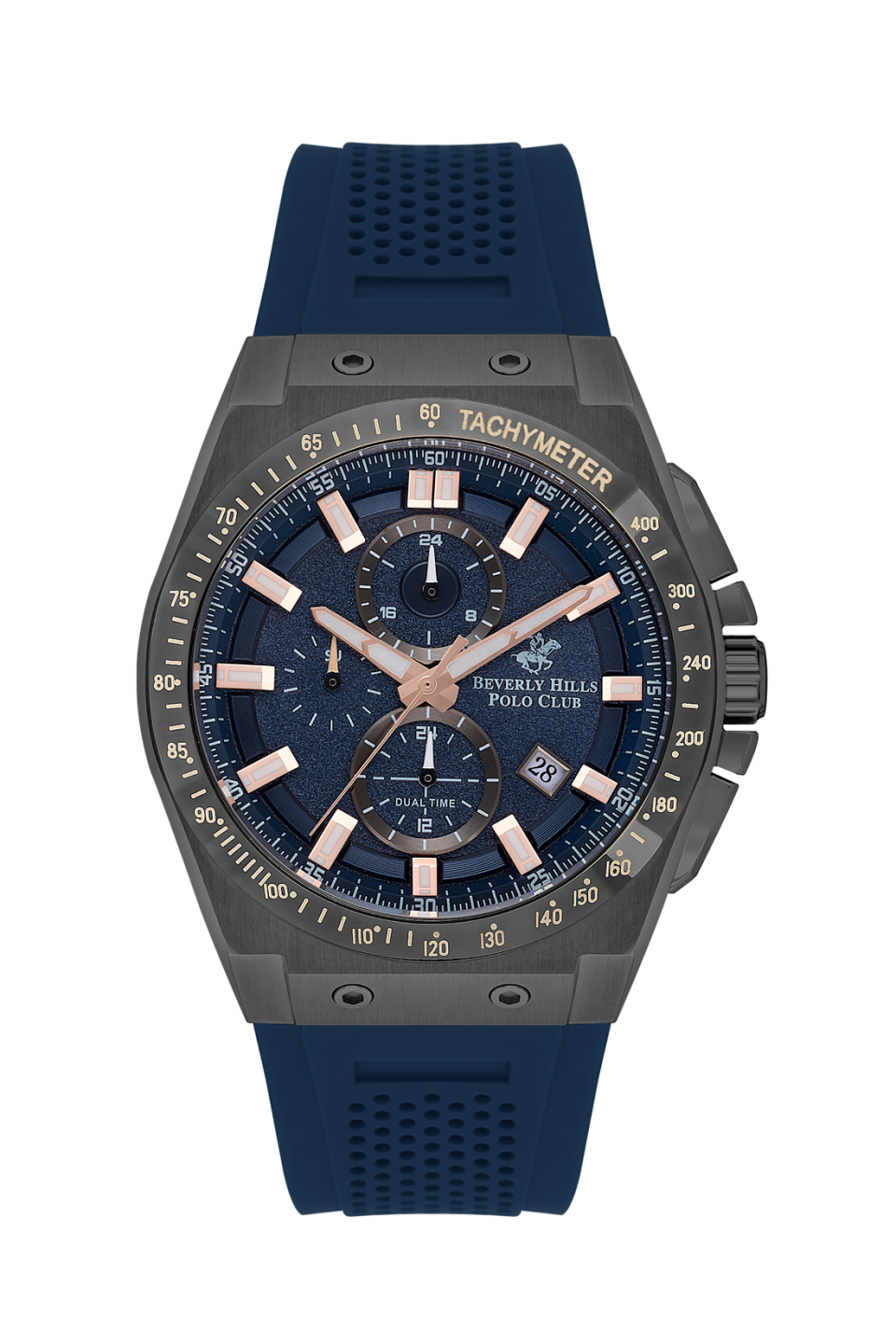 Beverly Hills Polo Club Men’s Multi Function Dark Blue Dial Watch – BP3541X.099