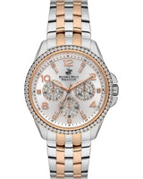 BEVERLY HILLS POLO CLUB Women’s Analog Silver Dial Watch – BP3572C.530