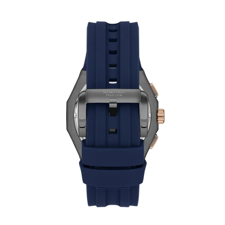 Beverly Hills Polo Club Men’s Multi Function Blue Dial Watch – BP3557X.899