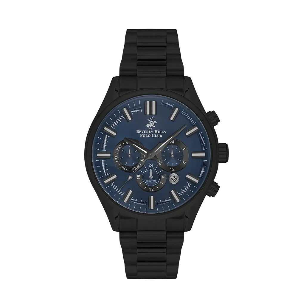 Beverly Hills Polo Club Men’s Multi Function Blue Dial Watch – BP3395X.690