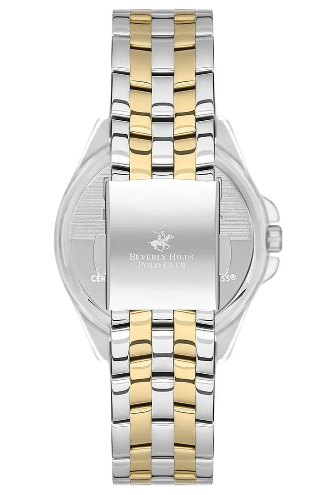 BEVERLY HILLS POLO CLUB Women’s Analog Green Dial Watch – BP3572C.270
