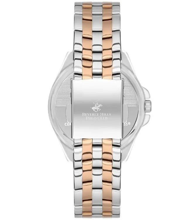 BEVERLY HILLS POLO CLUB Women’s Analog Silver Dial Watch – BP3572C.530