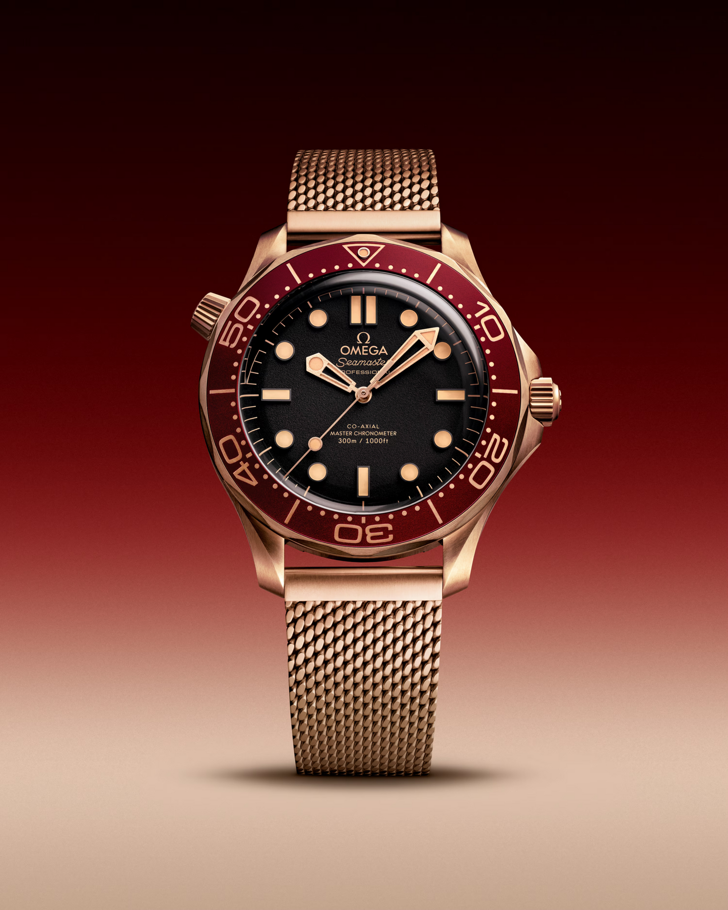 Omega Seamaster Diver 300M 42 mm, Bronze gold on Bronze gold