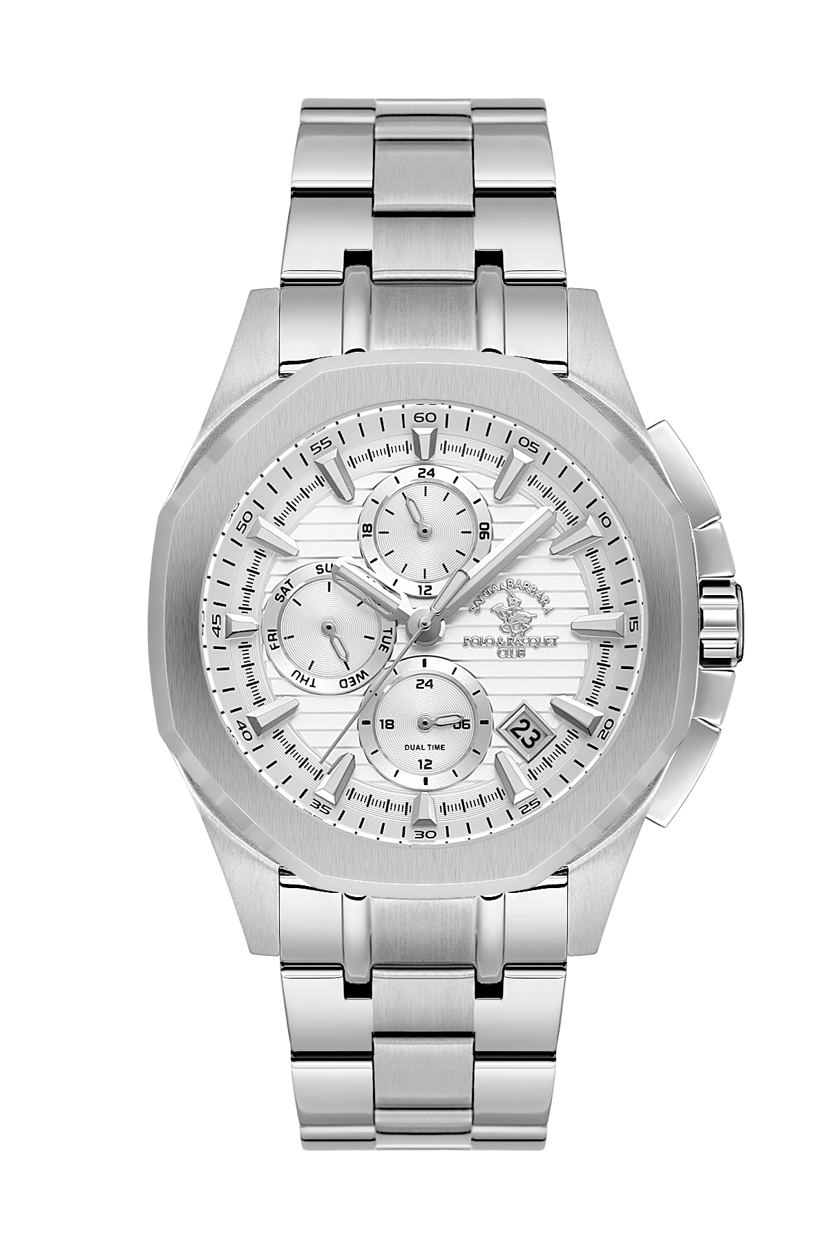 SANTA BARBARA MEN’S WATCH SILVER DIAL SB.1.10608-1