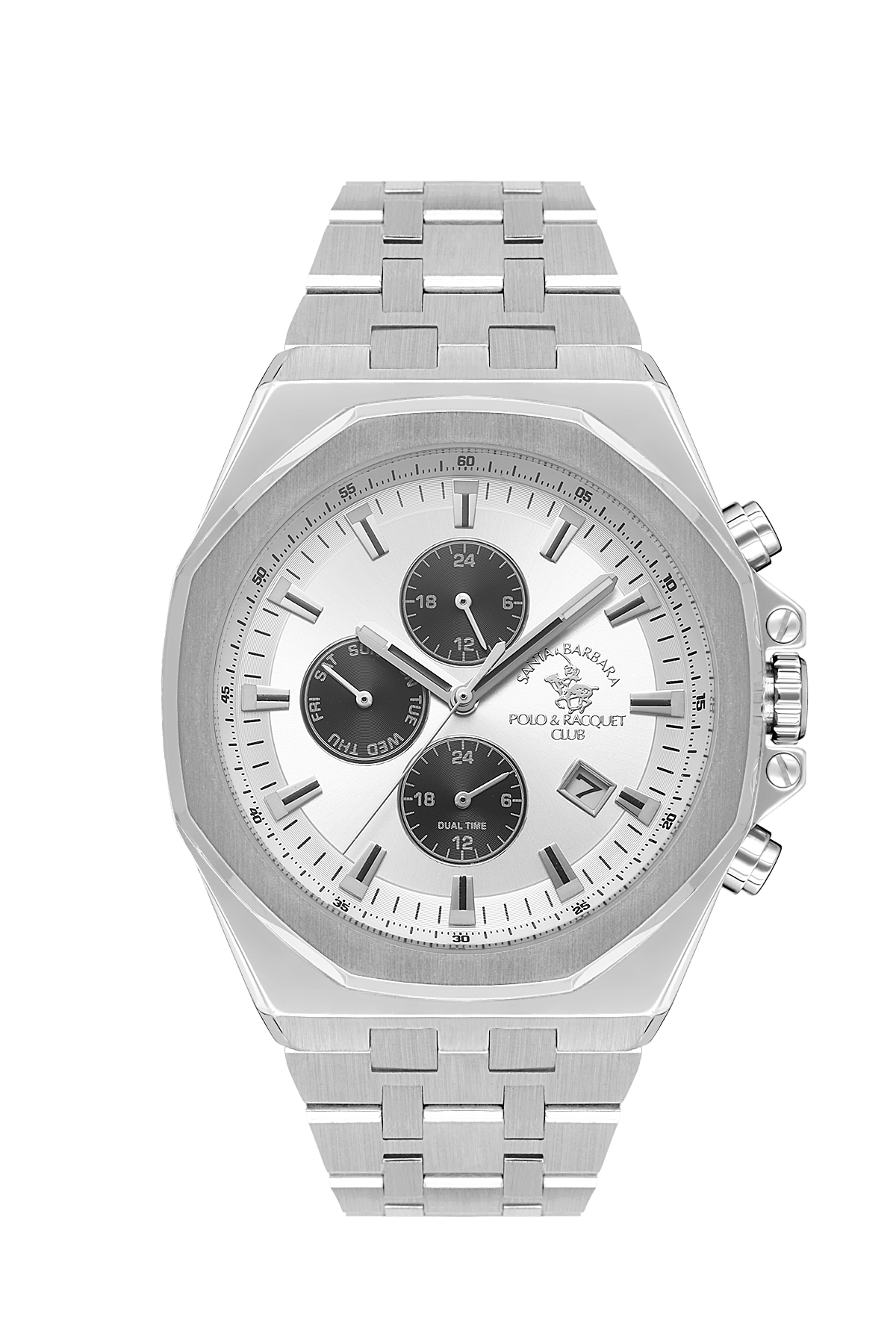 SANTA BARBARA MEN’S WATCH SILVER DIAL SB.1.10546-1