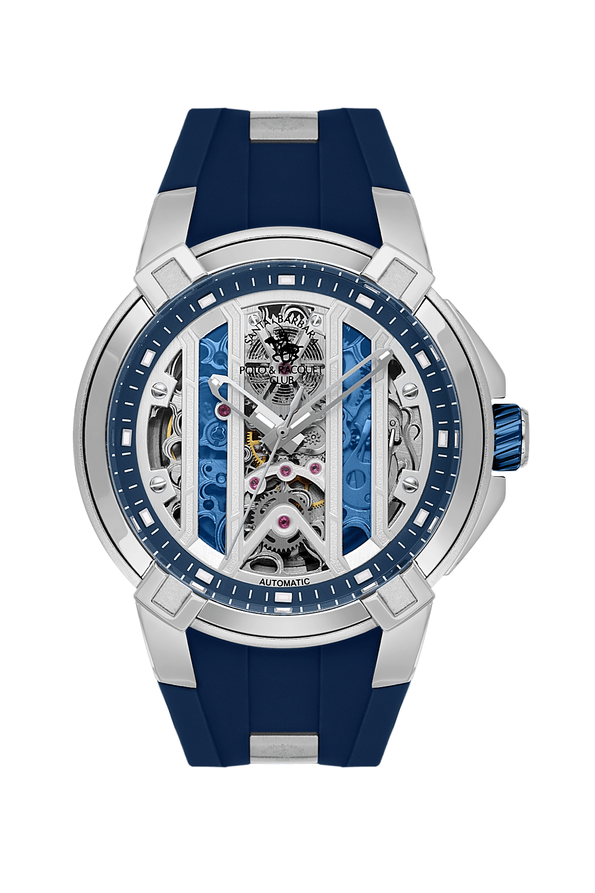 SANTA BARBARA MEN’S AUTOMATIC WATCH BLUE DIAL SB.1.10605-2