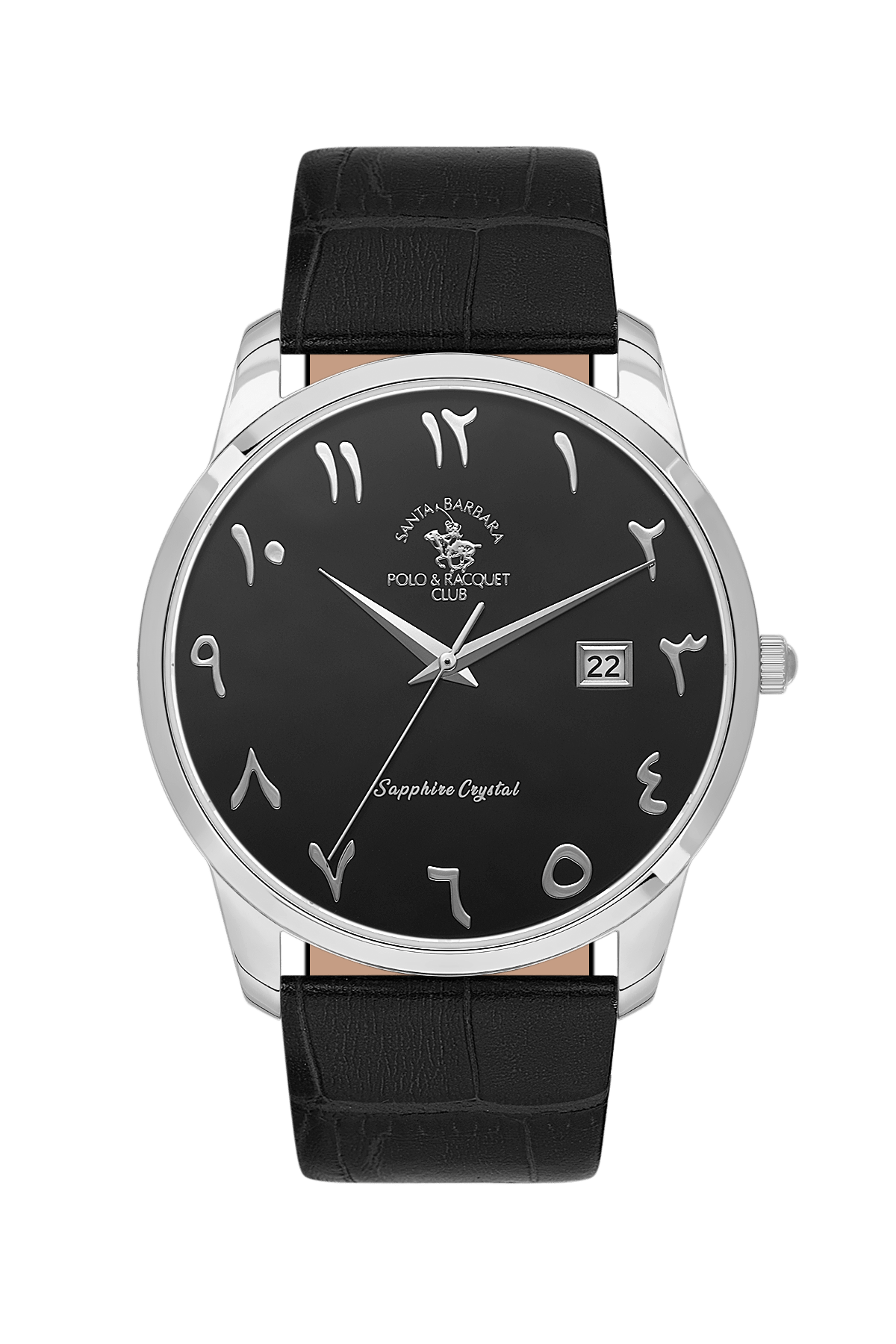 SANTA BARBARA MEN’S WATCH BLACK DIAL SB.1.10606-7