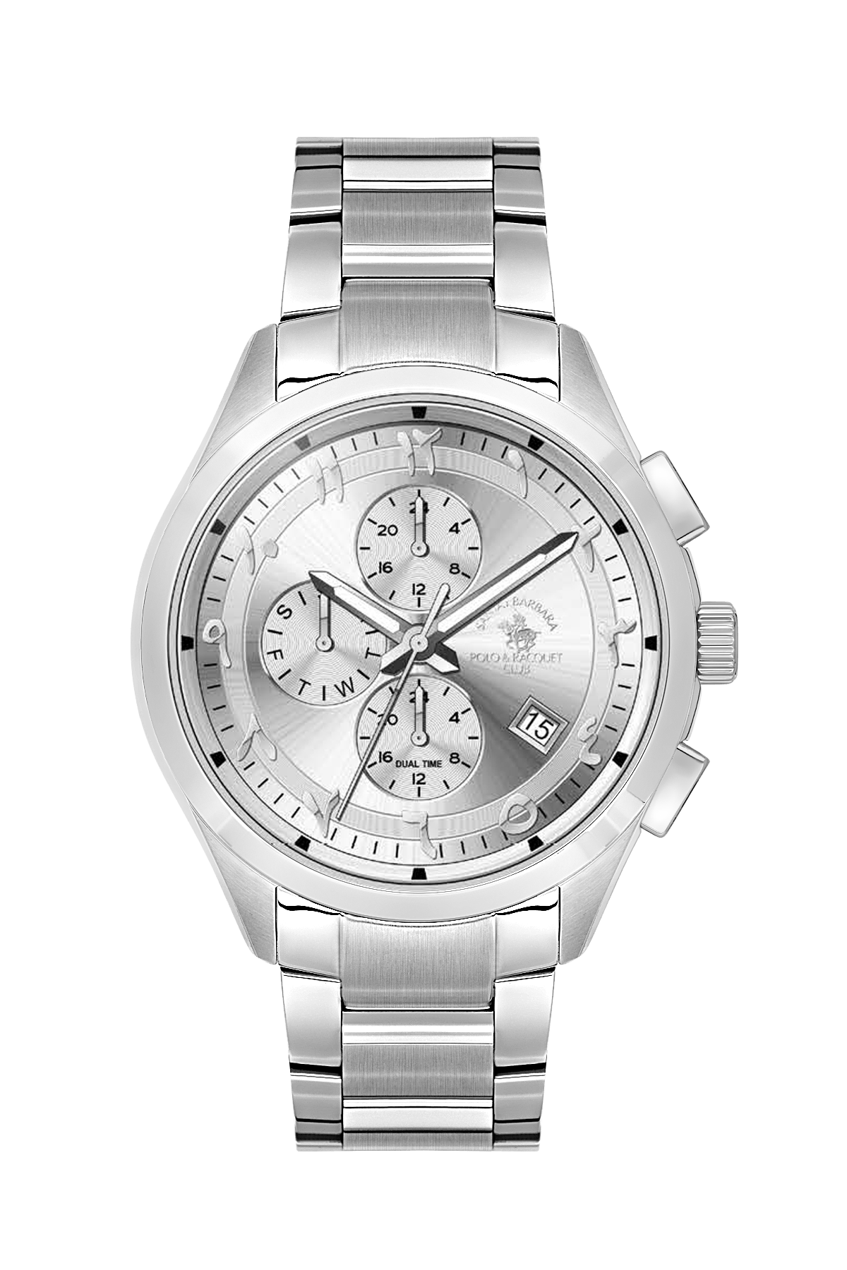 SANTA BARBARA MEN’S WATCH SILVER DIAL SB.1.10614-7
