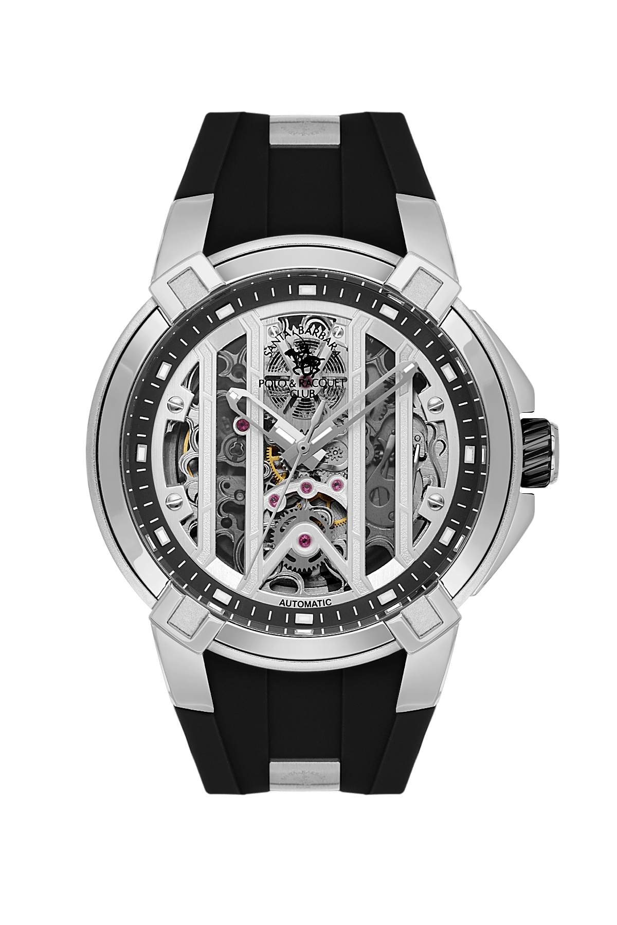 SANTA BARBARA MEN’S AUTOMATIC WATCH BLACK DIAL SB.1.10605-1