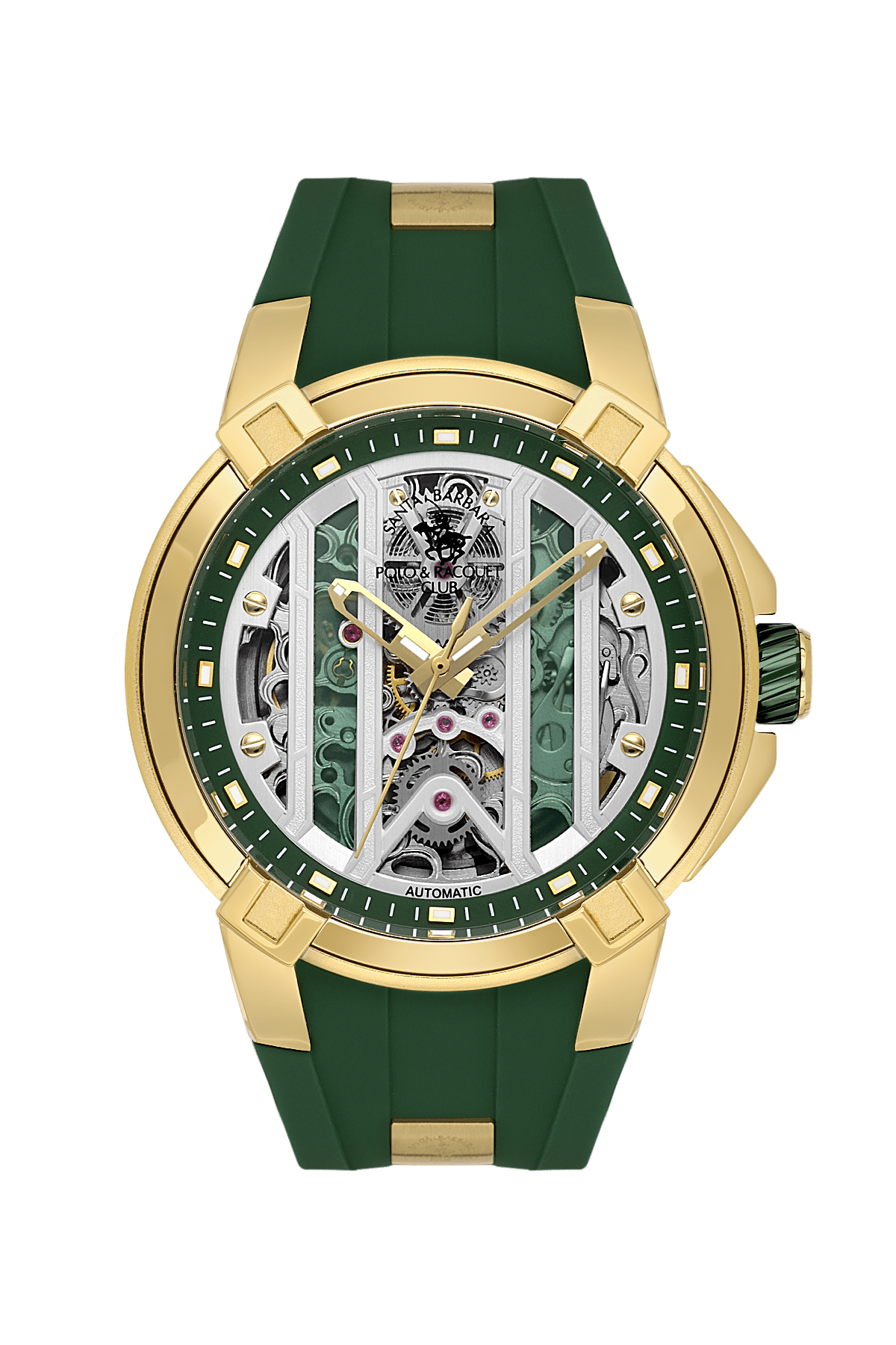 SANTA BARBARA MEN’S AUTOMATIC WATCH GREEN DIAL SB.1.10605-3