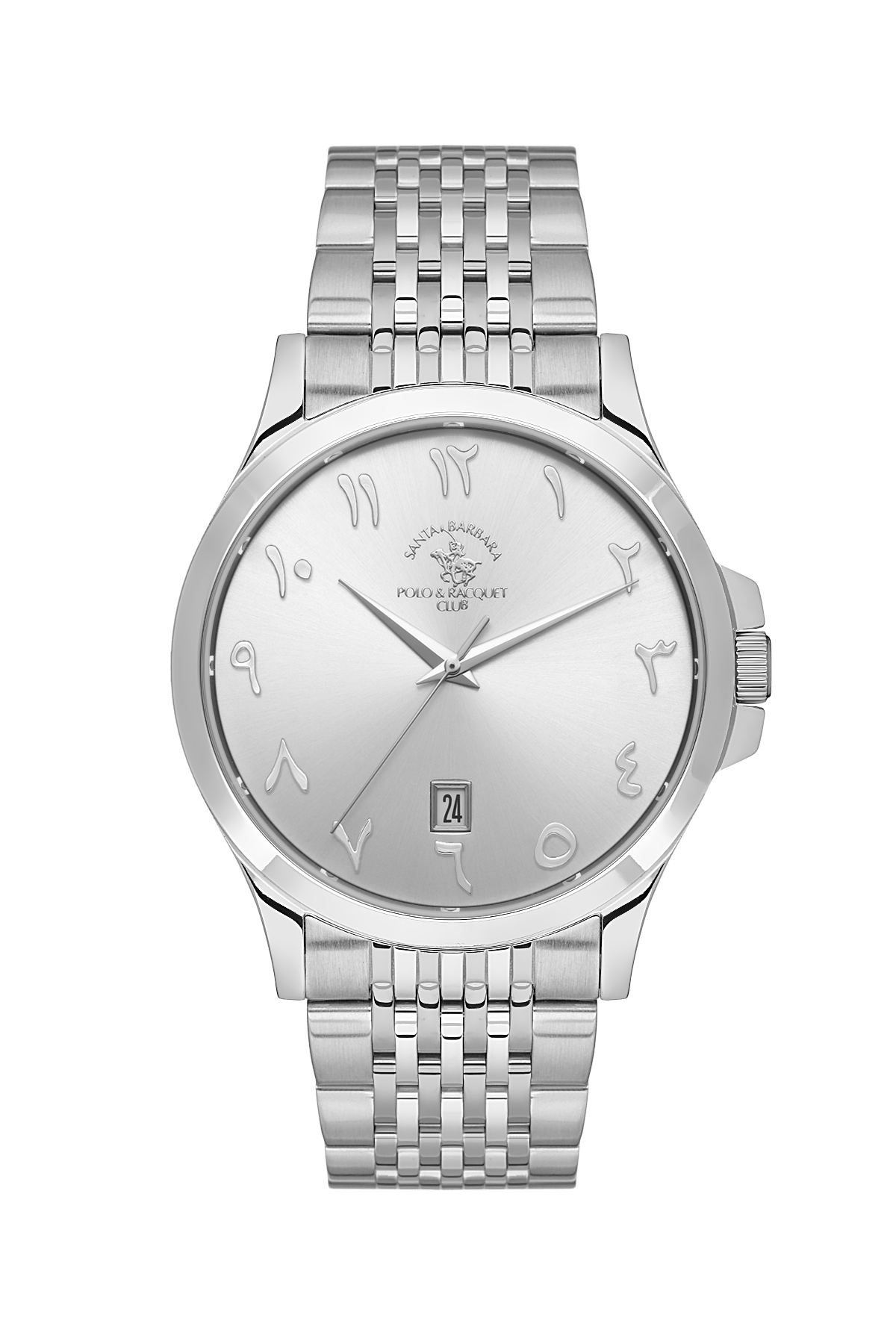 SANTA BARBARA MEN’S WATCH SILVER DIAL SB.1.10618-7