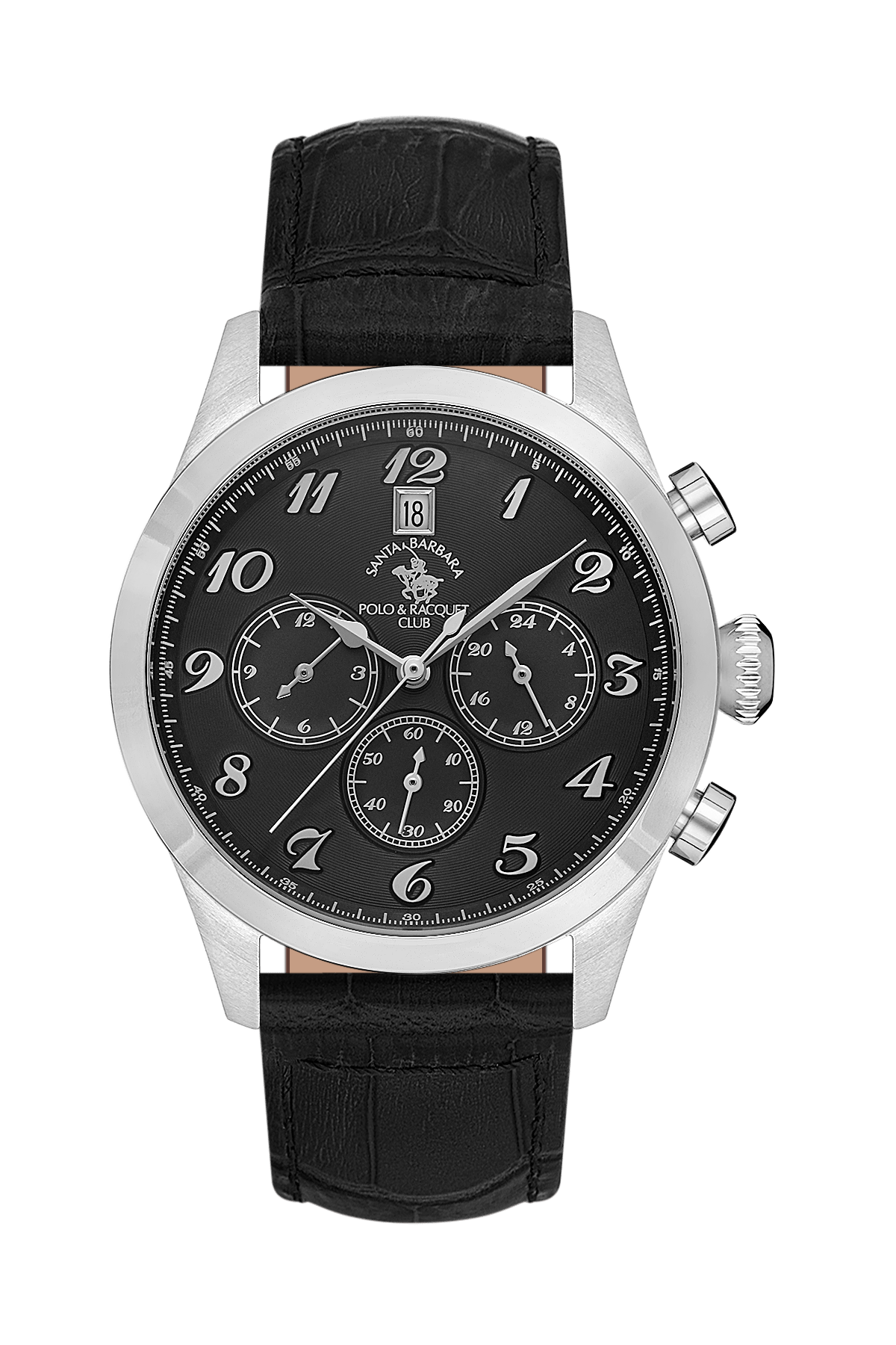 SANTA BARBARA MEN’S WATCH BLACK DIAL SB.1.10551-1