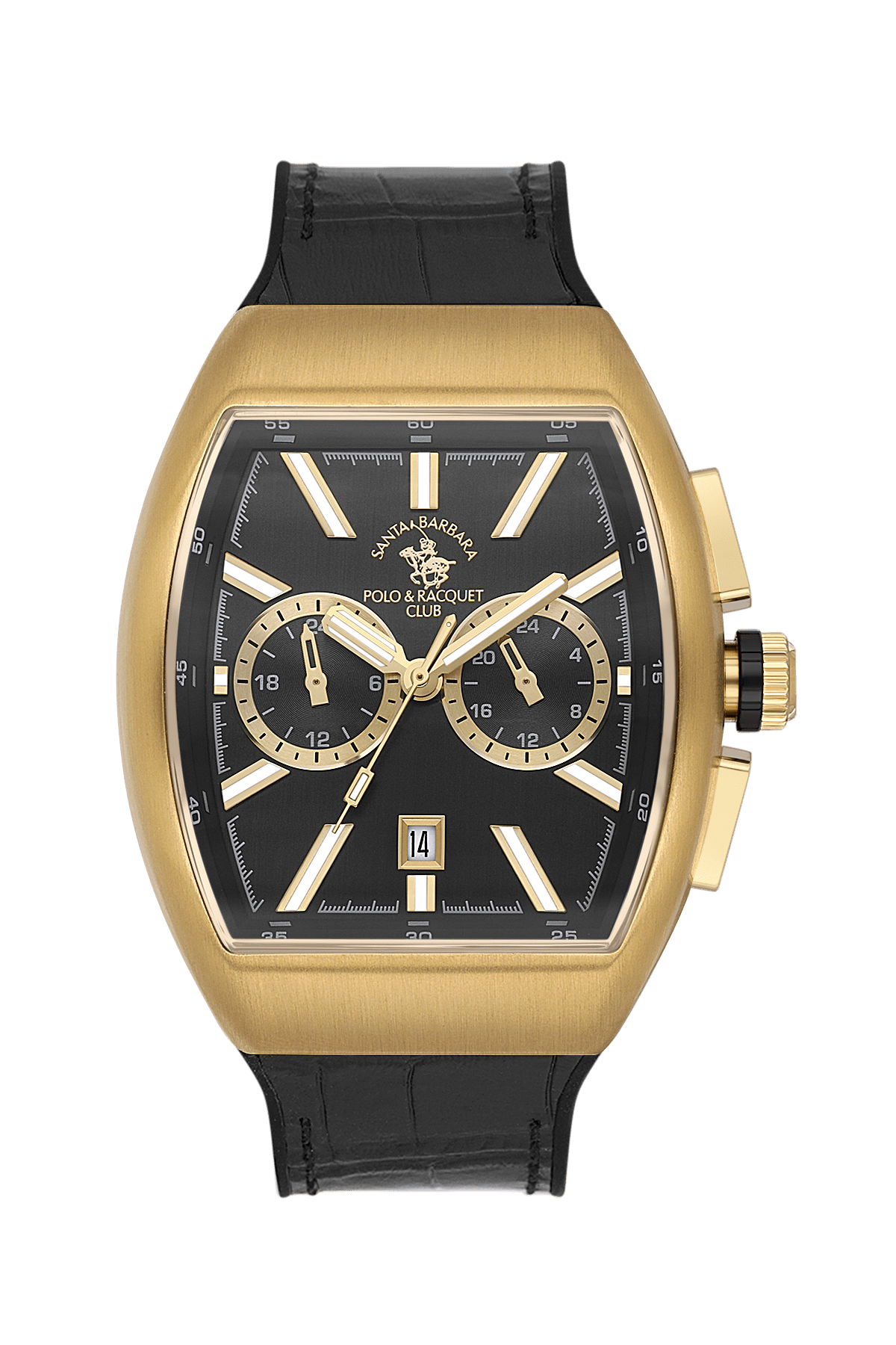 SANTA BARBARA MEN’S WATCH BLACK DIAL SB.1.10607-4