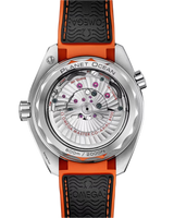Omega Seamaster Planet Ocean 600M 43.5 mm, steel on rubber strap